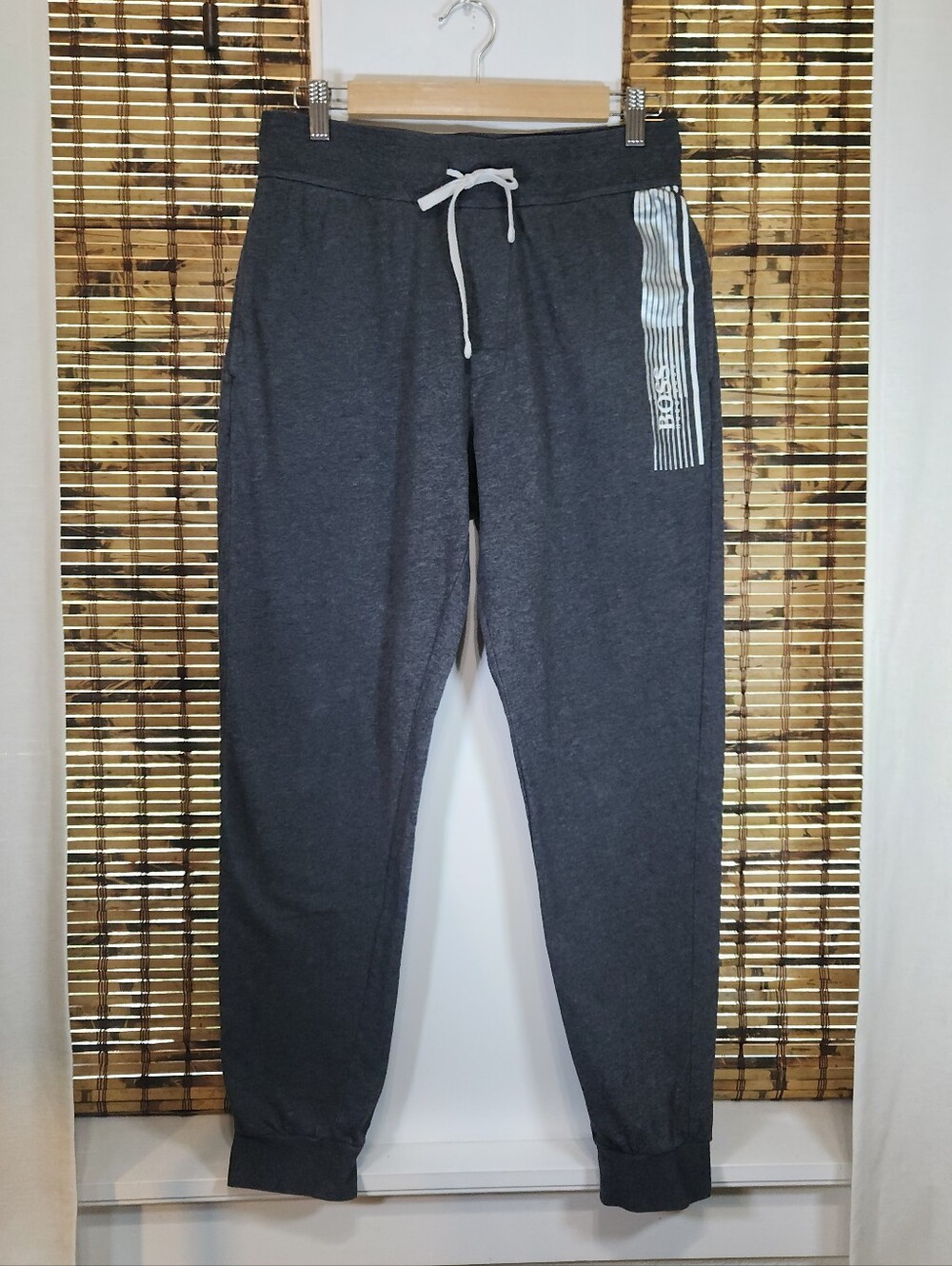 🌟 Men's Hugo Boss Authentic Logo Stripe Joggers